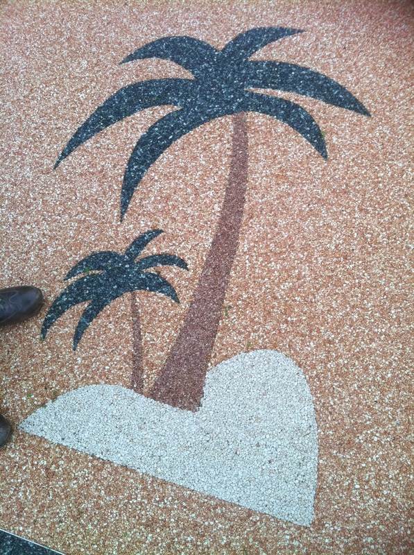 Motif palmier